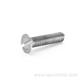 High Quality Flat Head Titanium Screws for Industrial